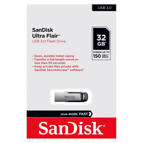 SANDISK ULTRA FLAIR 32GB USB 3.0