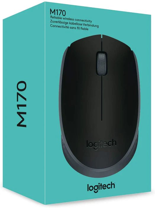 LOGITECH M170 WIRELESS MOUSE BLACK