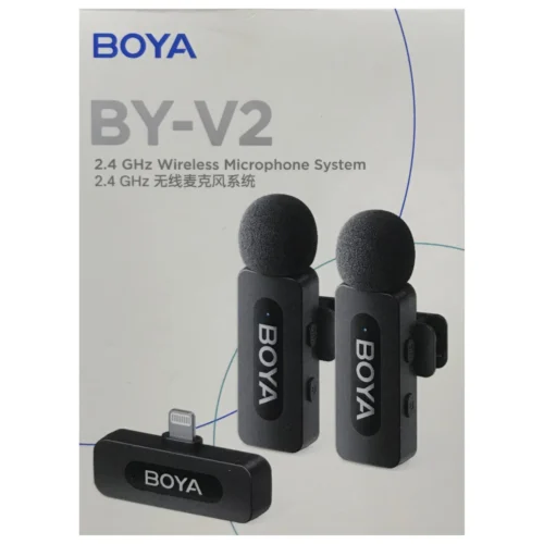 BOYA BY-V2 IPHONE DUAL MICROPHONE