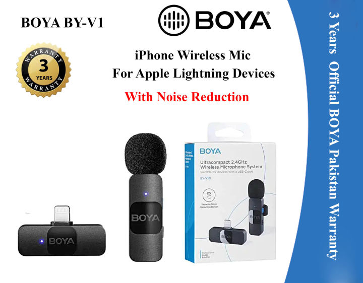 BOYA BY-V1 IPHONE MICROPHONE
