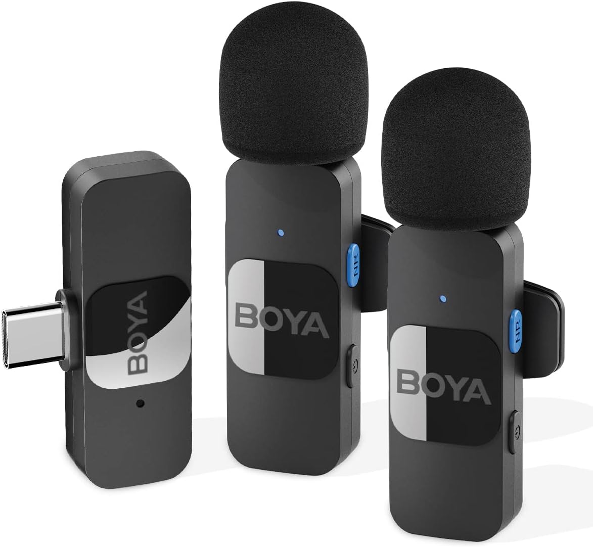BOYA BY-V20 TYPE C WIRELESS MICROPHONE