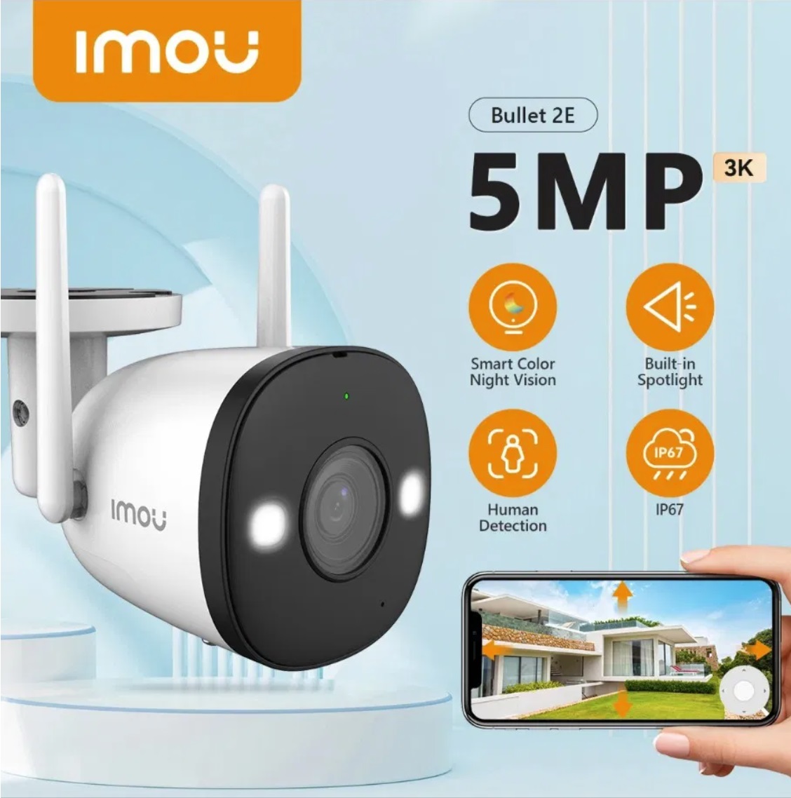 IMOU BULLET 2E 3K WIFI CAMERA