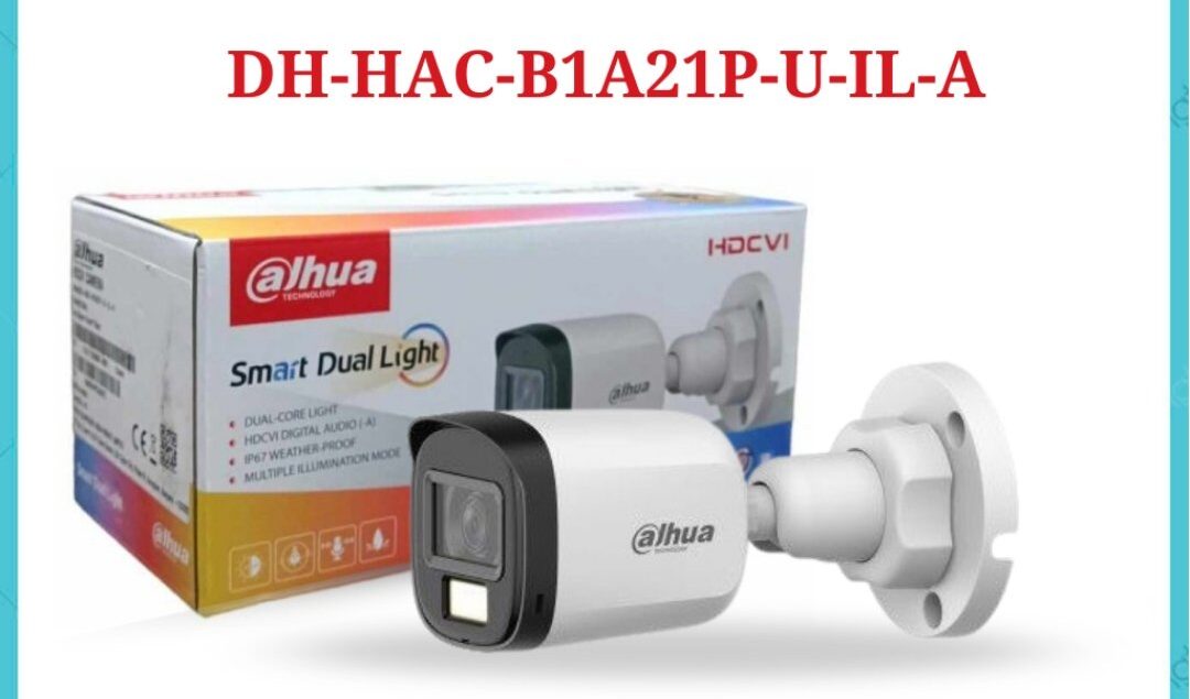 DAHUADH-HAC-B1A21P-U-IL-A BULLET CAMERA