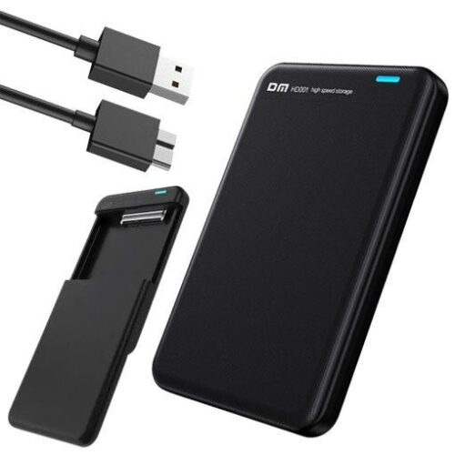 DM HD001 2.5″ SATA to USB3.0 Portable HDD Case