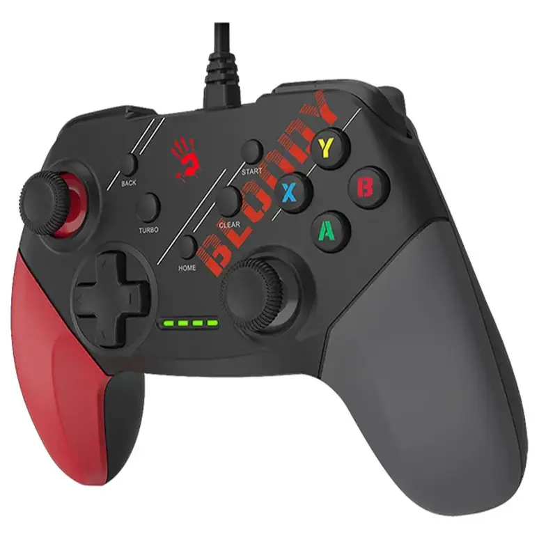GP30 (Sports Red) Bloody Gamepad USB Wired Connection Sports Red