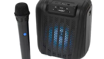 Gts-2420 6.5" speaker with wireless mic