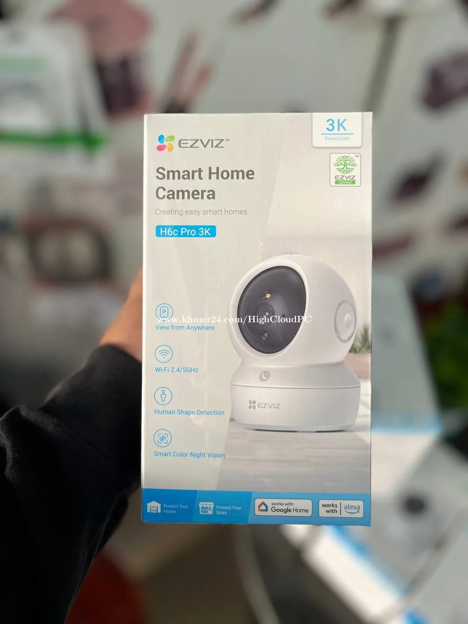 EZVIZ H6C PRO 3K 5MP WIFI CAMERA