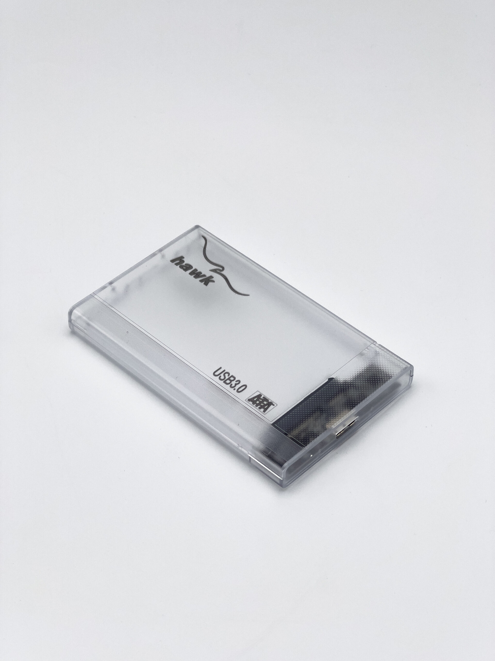 HAWK 2.5″ HDD/SSD Case USB 3.0 (Crystal)