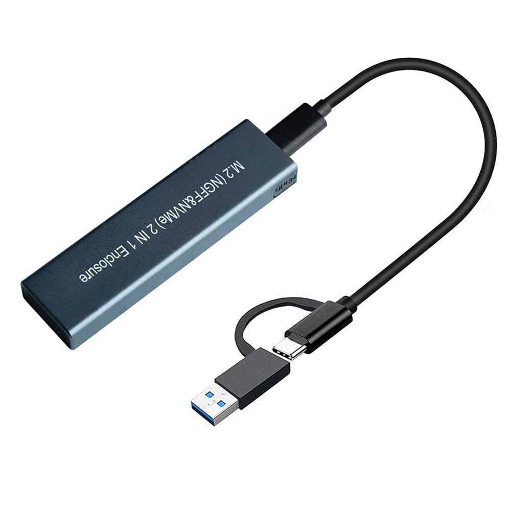 HAWK USB 3.1 to NVMe SSD Case with A-C to C Cable