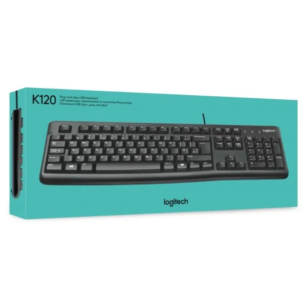 LOGITECH K120 CORDED KEYBOARD