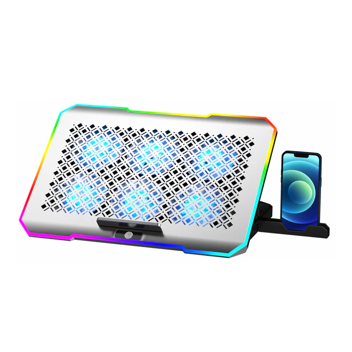 LAPTOP RGB COOLING STAND (6 FANS)