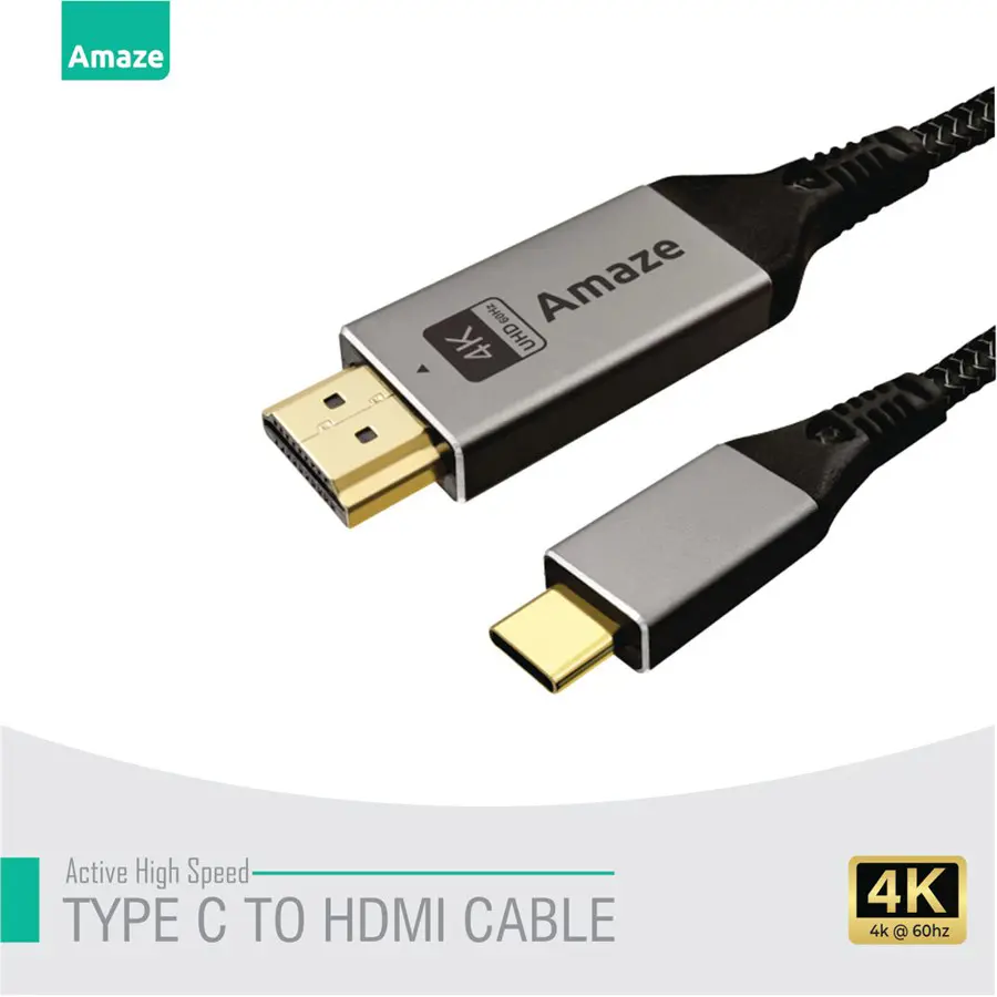 TYPE C TO HDMI CABLE 4K@60HZ - 2M