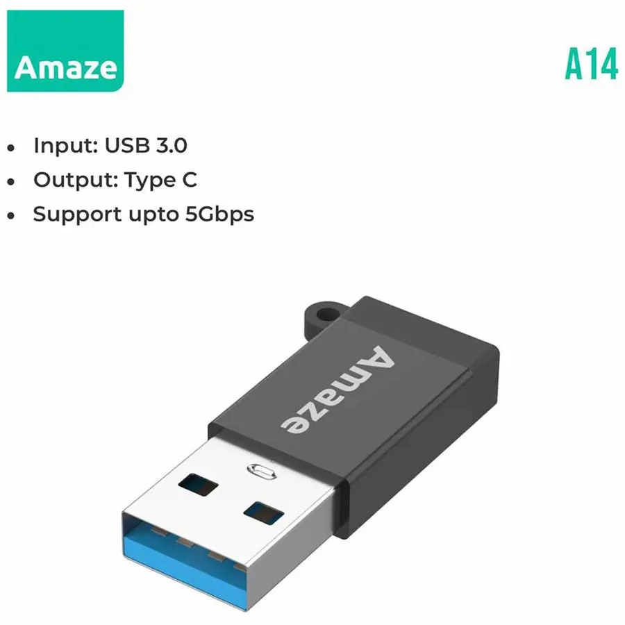 USB 3.O TO TYPE C FEMALE ADAPTER