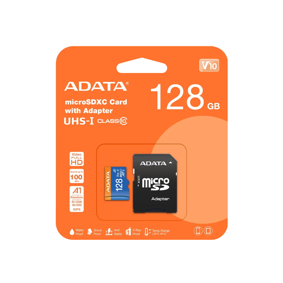 ADATA MICRO SD CARD 128GB CLASS 10