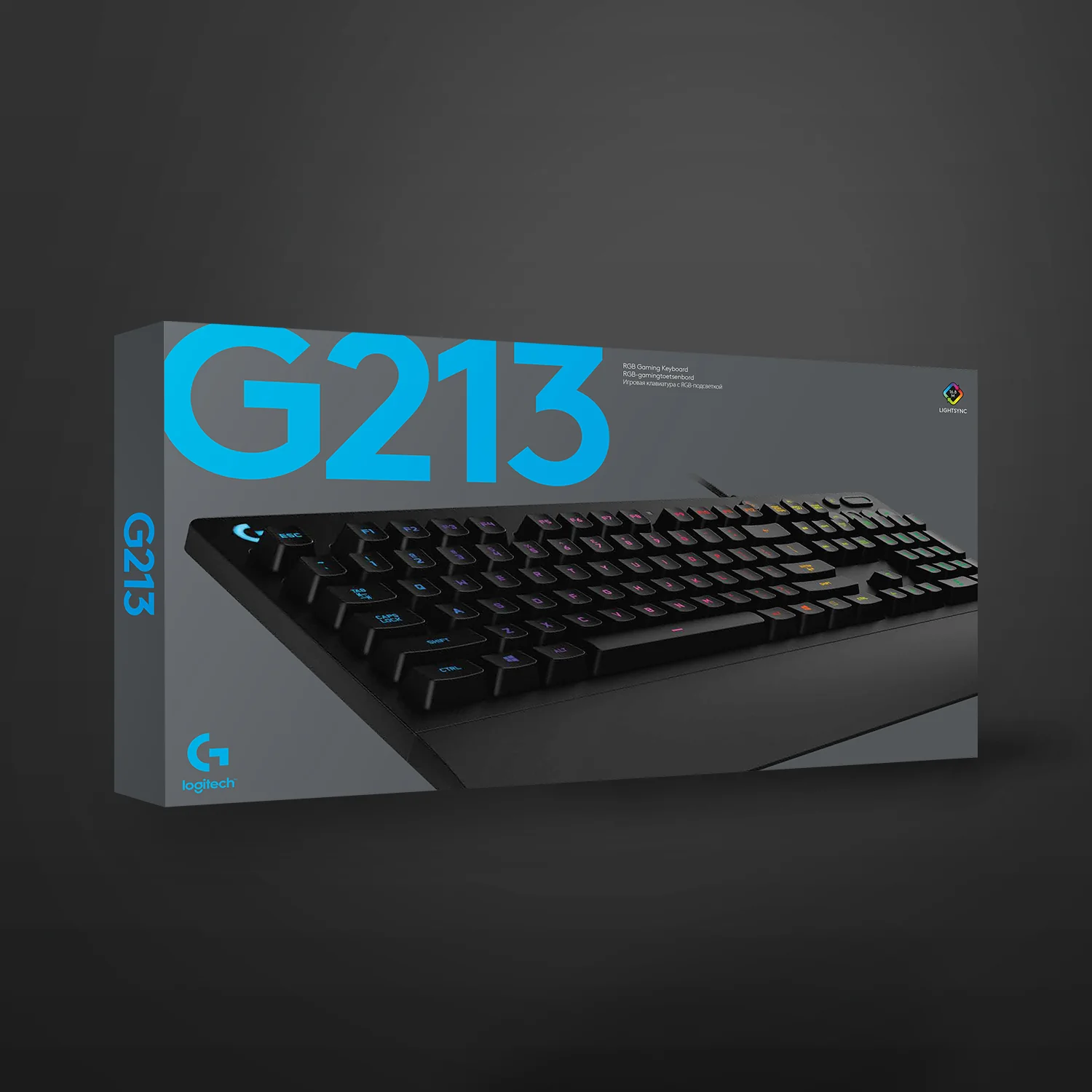 LOGITECH G213 GAMING RGB WIRED KEYBOARD