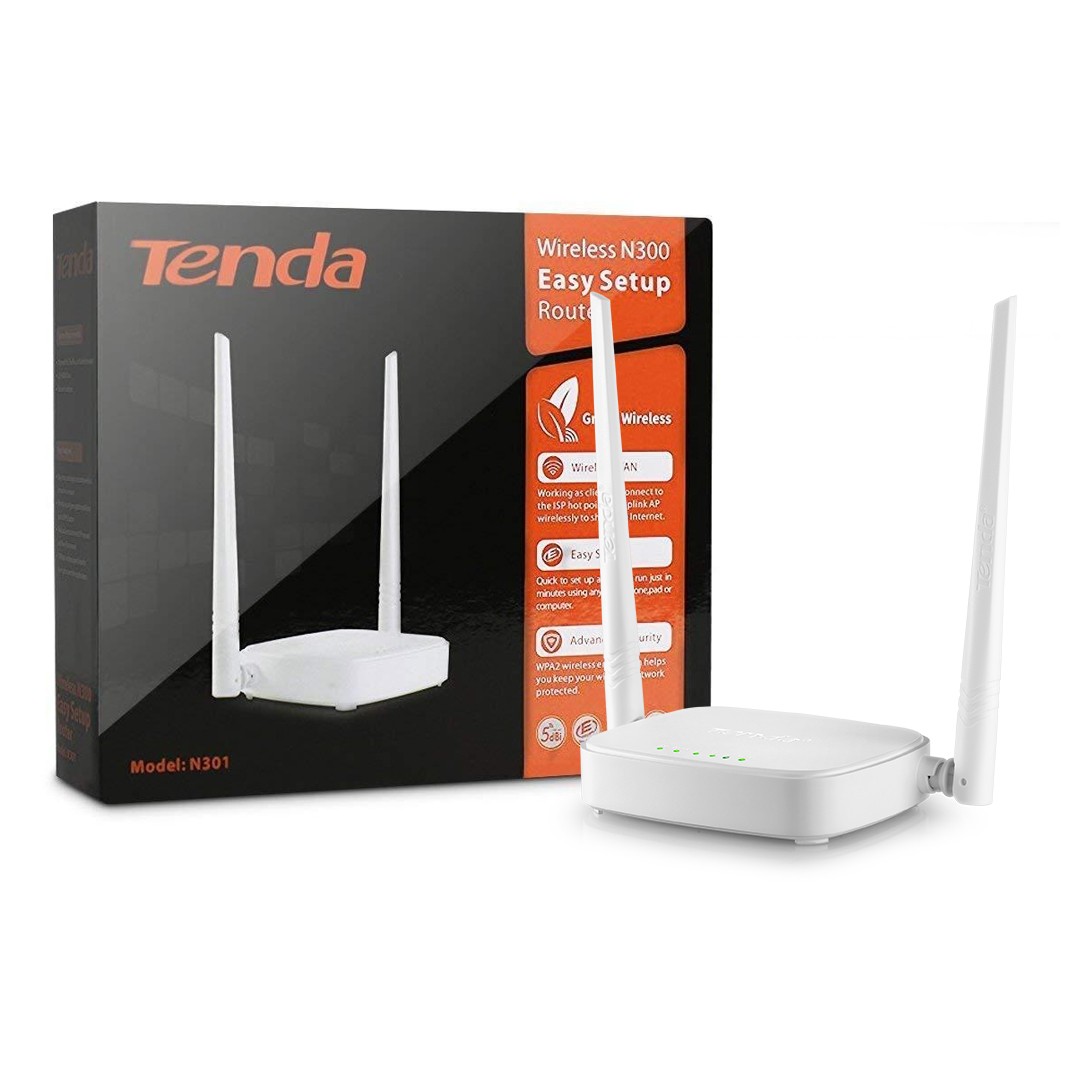 TENDA N301 WIRELESS ROUTER 4 IN 1