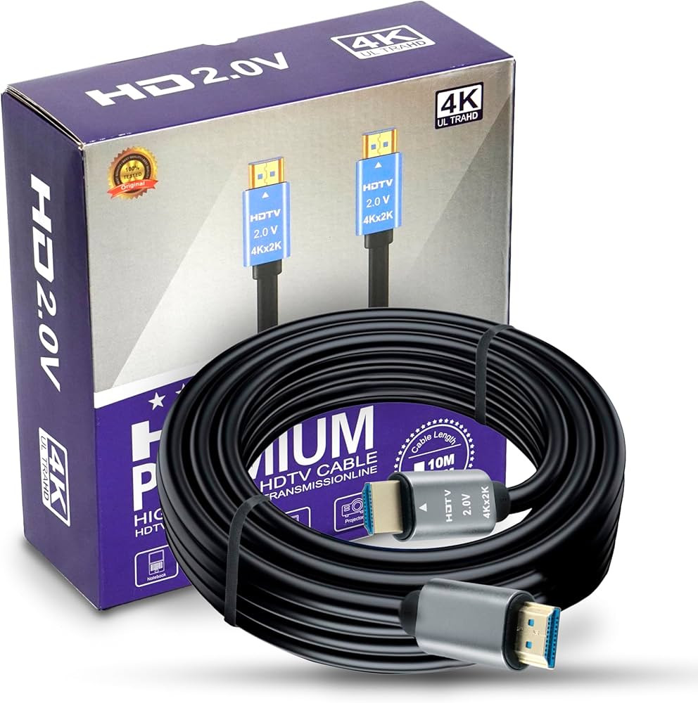 HDMI TO HDMI CABLE 10 METER 4K RESOLUTION