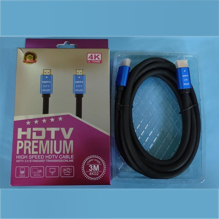 HDMI TO HDMI CABLE 3METER 4K RESOLUTION
