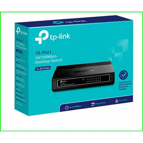 TP-LINK 16PORT SWITCH 100MB