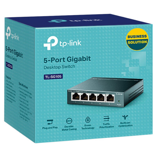 TP-Link TL-SG105 5-Port Gigabit Desktop Switch