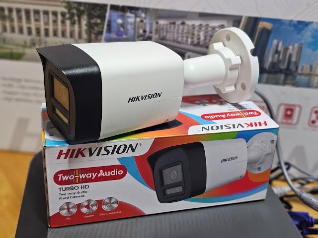 hikvision 16DOT-lpfS 2mp analog TWO WAY TALK CAMERA